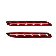 2X Rear Bumper Reflector Light Turn Signal Brake Lamp for Toyota Venza 2009-2019 jy