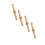4 stuks 4-4 mm messing slangnippel verloopstuk verloopstuk verloopstekker 3