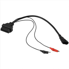 For Fiat 3 Pin Alfa Lancia to 16 Pin OBDII OBD2 obd-II Connector Adapter Auto Car Cable Obd for fiat