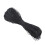 1mm Cotton Waxed Thread 65.61Yard Long Braiding Cord-Black 1