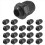 20 Pieces Black Plastic Waterproof Cable Gland Connector PG7 1