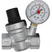 Dn20 Water Pressure Reducer 3/4 Inch Water Pressure Regulator With Manometer XXF