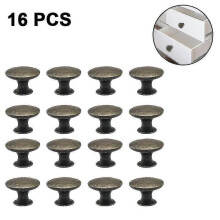 16-teiliges Set Schranktürknöpfe, 30 mm Vintage-Kommodenknöpfe, hohe Qualität
