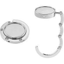 2x Purse Hook - Foldable Metal Bag Hanger - Bag Holder For Table Or Desk - Hanging Purse And Small Objects