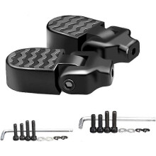 1 par de pedales traseros para bicicleta MTB plegables, estriberas para ciclismo, accesorios de ciclismo YuJia
