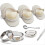Empanada Maker Press, 6 Inch Extra Large Dumpling Maker Set with Dough Cutter, Dumpling Mold Set for 1