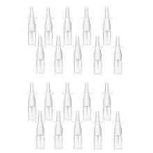 20Pcs Nasal Spray Bottle, 10ML Clear Small Empty Nose Spray Bottle Reusable Fine Mist Sprayers for T