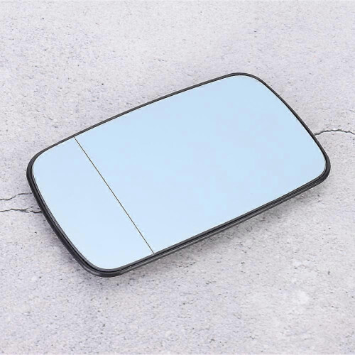 Right Driver Side Heated Wing Mirror Glass Fit for 5 Series E60 E61 / 6 Series E63 E64 1
