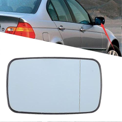 Right Driver Side Heated Wing Mirror Glass Fit for 5 Series E60 E61 / 6 Series E63 E64 2
