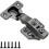 20 Pack Full Overlay Soft Close Cabinet Hinges 105 Frameless 3 Way Adjustable 1