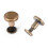 20pcs Flat Head Copper Brass Screws Nuts Nails Rivets Leather Cap Accessory (8mm) 4