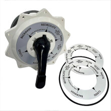 270067 2-Inch Top Valve Assembly for Pentair Hiflow Top and Side Mount Pool/Spa Multi-Port Valves