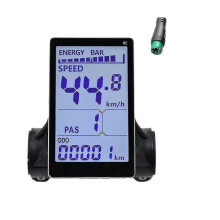 2024 M5 Electric Bike Lcd Display Meter 24v 36v 48v 60v E Scooter Lcd Panel Screen For Mountain Electric