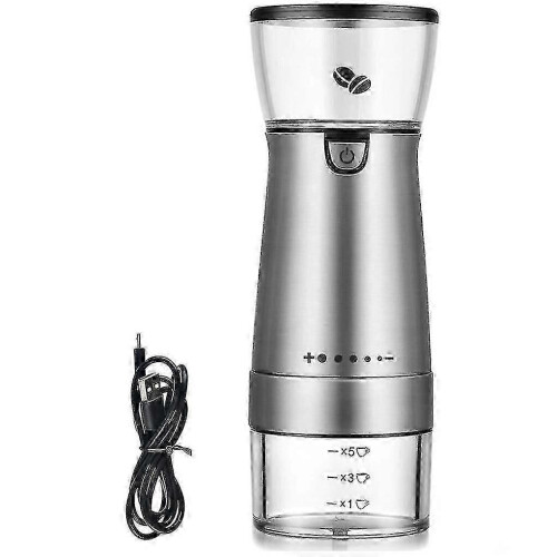 Electric Coffee Bean Grinder Handheld Usb Charging Coffee Maker Spice Grinder 1