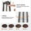 Electric Coffee Bean Grinder Handheld Usb Charging Coffee Maker Spice Grinder 3