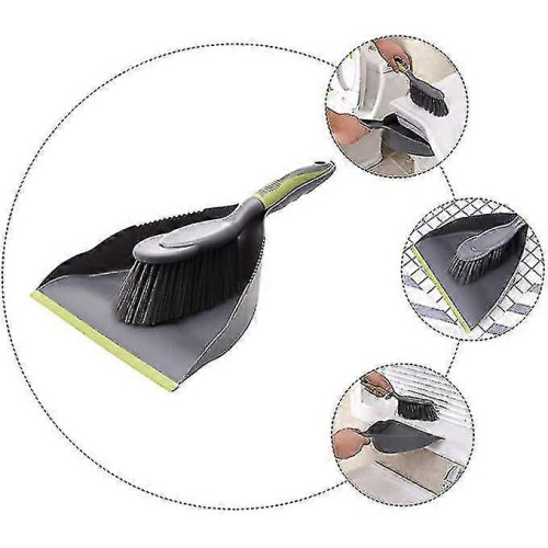 Mini Cleaning Brush And Dustpan Set Computer Keyboard Pet Cage Waste Cleaning Tool For Computer Keyboard Desktop Car Table 2