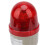 220VAC Strobe Signal Light Bolt Fixed Red LED Warning Lights 75mm Diameter 5