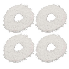 4er-Pack Wischmopp-Pads für Saugroboter J4 und J4 Lite, Ersatzteile, Weiß