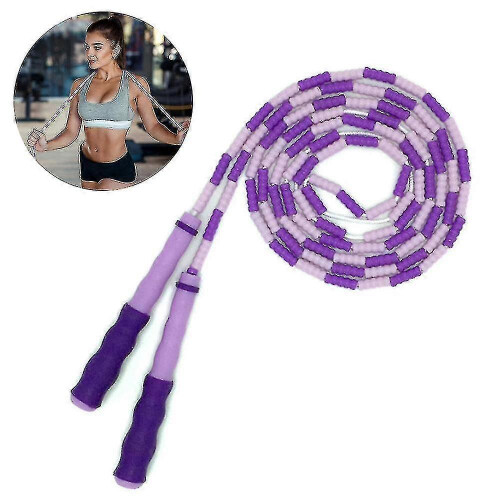 Amble Jump Rope Soft Beaded Sectional Jump Rope - Adjustable - 9ft 1