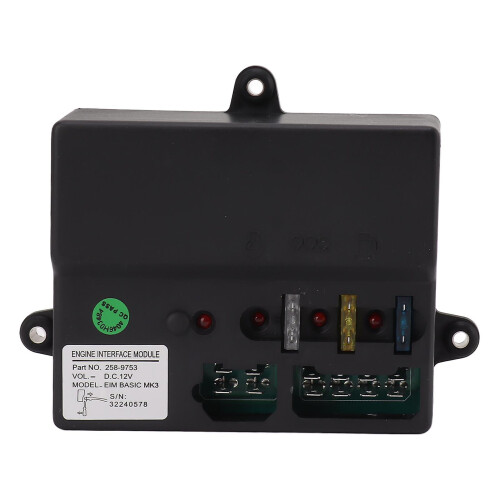 Generator Controller Multifunctional 147mm Mounting Hole Distance Engine Interface Module 258 9754 258 9753 MK3 12V 2
