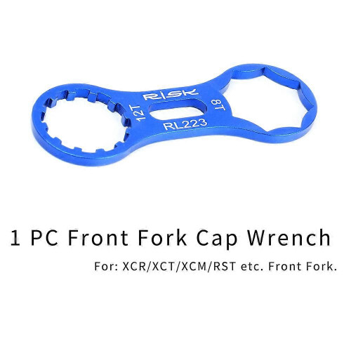 Bicycle Front Fork Cap Wrench Front Shock Absorption Remove Wrench Bicycle Accessory for XCM/XCR/XCT/RST 1