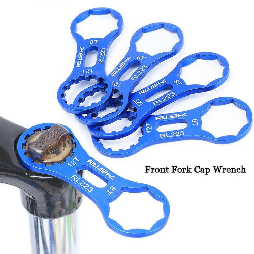 Bicycle Front Fork Cap Wrench Front Shock Absorption Remove Wrench Bicycle Accessory for XCM/XCR/XCT/RST 2