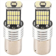 2x 1156LED Canbus 15 SMD BA15S P21W Hochleistungs-Weiß 6000K Auto-Brems- und Rücklicht