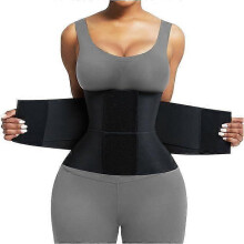 (XS) Waist Trainer Belt Waist Cincher Trimmer Ab Belt Tummy Control Body Shaper with