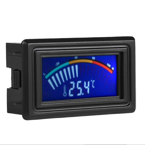 Digitale waterkoelingsthermometer met LCD-display en temperatuurindicator (5V-24V). 2