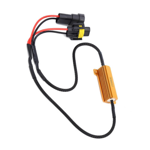 2pcs 9005 LED Load Resistor Decoder 50W 6 for Headlight Fog Daytime Running Light 2