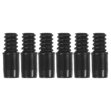 6 Stück Ersatz-Stieladapter mit Gewindespitze, Reparatur-Gewindespitze für Moppstielstangen