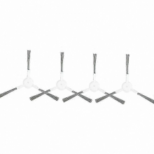 (4pcs Side Brush）Replacement Parts Compatible with Robot Vacuum Cleaner X20 Max and D109GL Models