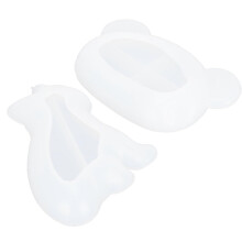 2Pcs Animal Silicone Mold