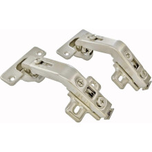 2 of Clip-on Lazy Susan Hinges Full Overlay for Corner Cabinet Cupboard Folded