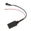 CD Changer Rear 3Pin AUX Port BT Module Aux-in Cable Adapter Replacement for BMW E39 E46 E53 X5 2