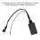 CD Changer Rear 3Pin AUX Port BT Module Aux-in Cable Adapter Replacement for BMW E39 E46 E53 X5 4