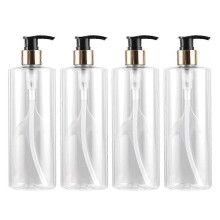 4pcs 500ml Empty Shampoo Lotion Pump Bottles Body Wash Lotion Dispenser Bottle Refillable Liquid Soap Container