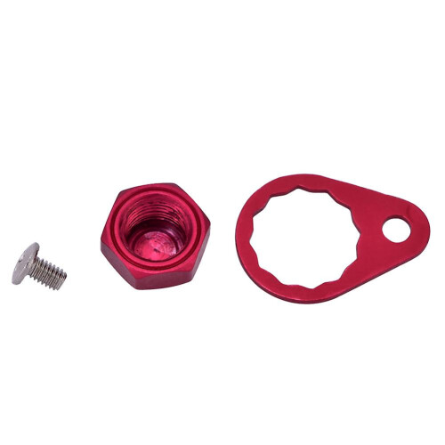Fishing Reel Left/Right Handle Locking Plate Screw Nut Cap DIY Accessory 2