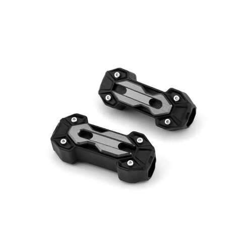 Universal 22mm 25mm Motorcycle Engine Guard Bumper Crash Bar Bumper Engine Guard Protector Decorative Block 1