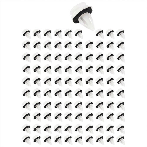 100Pcs 51418224768 Plastic Rivets Clip for- E46 E53 E90 E91 E70 Door Panel Auto Fasteners Trim Panel
