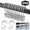 12pcs shower curtain hook, curtain hanging ring bathroom tools 1