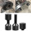 2 Hole Flange Alignment Pin Anodized Black Oxide Finish 6061 Aluminum 3