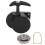 Pull Recoil Starter Aluminum Low Noise Efficient for 49cc to 80cc 2 Stroke Engine Motorized Bicycles 2