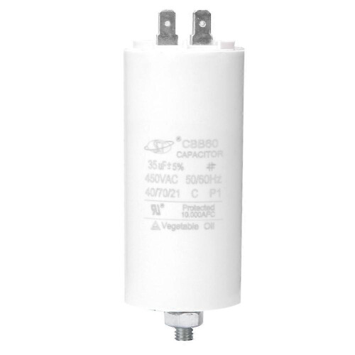 CBB60 450V 35ÌF Motor Start Capacitor with Nut for Washing Machine
