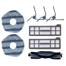Compatible with X10 Pro Omni Replacement Parts Accessories Main Side Brush Hepa Filter Mop Cloth Dust Bags