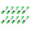 10Pcs FTTH ESC250D SC//UPC Single-Mode Fiber Optic Quick Connector FTTH SM Optic Fast Connector 1