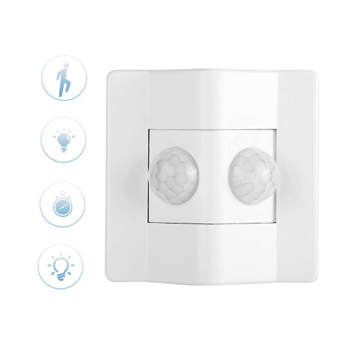AC90V270V 86Type LightSensitive PIR Motion Inductive Smart Switch 2