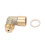90 Angled Lambda O2 Oxygen Sensor Extender Spacer For Decat Hydrogen Brass M18x1.5 6