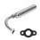 Motorized Bicycle Engine Exhaust Muffler for 49-80cc 2 Stroke Bikes with Silent Tailpipe 1