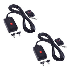 2 PCs 90-240VAC 2 in 1 Wireless Remote Control 3 Pins XLR for Smoke Machine Party DJ Stage Lighting